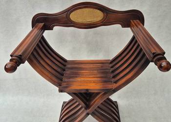 Fotel krzesło rzymskie składane z Włoch [11]