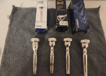 Ustniki do trąbki - Yamaha 14b4, Bach 5A