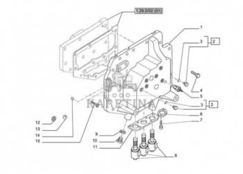 New Holland T6010 T6090 T6070 Pokrywa 47132363
