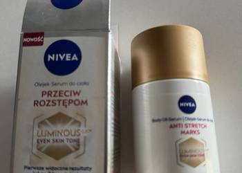 Nivea Luminous Olejek-serum do ciała przeciw rozstępom