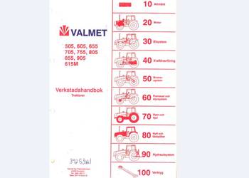 VALMET 805 855 905 615M instrukcja napraw