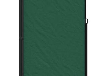 vidaXL Zwijana markiza boczna, ciemnozielona, 220x500 cm(SKU:4004485)