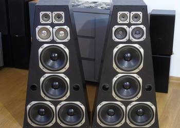 Kolumny imprezowe Pyramide 2 x 650 wat sprawne. DOSTAWA