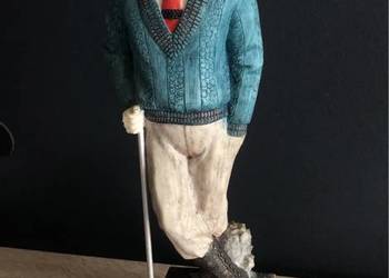 Figurka Crosa, mężczyzna w stylu golfowym z lat 20 XXw.