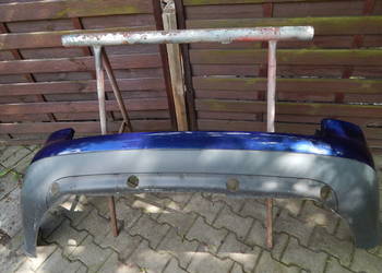 AUDI A6 A6 ALLROAD C5 ZDERZAK TYŁ TYLNY NIEBIESKI 4B0807507A