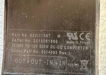 Przetwornica HYSTER DC-DC CONVERTER 72/80V to 12V 300W