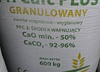 Wapno granulowane kredowe/magnezowe Czarna kreda granulowana