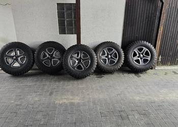 Koła Jeep Wrangler Rubicon BF Goodrich Mud Terrain 255 75 17