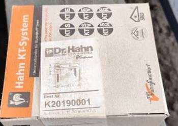 Zawias KT-SV DR. HAHN RAL 8003 Brązowy