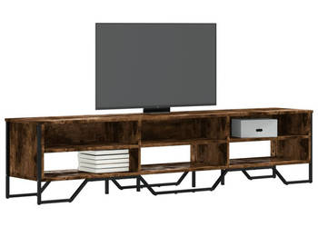 Szafka pod telewizor przydymiony dąb 180x34x41 cm WM-848576