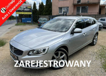 Volvo V60 2.0 Zarejestrowany Oryginal Lakier Skóry Led Navi 6biegów Stan I…