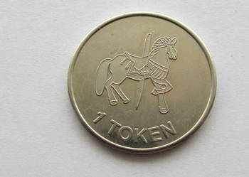 Żeton 1 Token www.perksleisureland.com Ireland