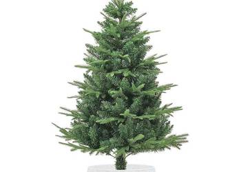 vidaXL Osłona pod choinkę, biała, Ø65x23 cm, plastikowa(SKU:4019954)