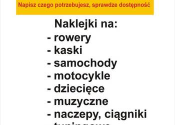 Twoje naklejki, przyjmuje zamówienia na realizacje indywidualnych zamówień