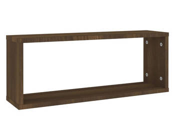 Półki ścienne 6 szt. brązowy dąb 60x15x23 cm WM-815932