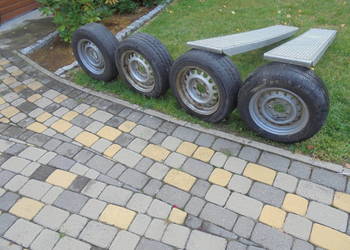 najazdy aluminiowe koła wzmacniane 12 cali do lawety