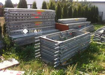 Używany 126,44 m2 Zestaw rusztowania 15,42 x 8,2m Podest stalowy 2,57m