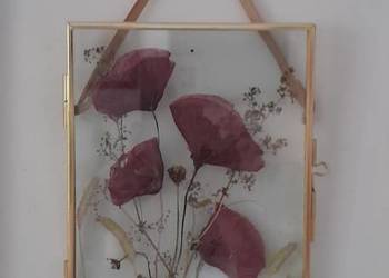 Obraz Kwiatowy Kompozycja Wspomnienie lata ''Maki''. Dekoracja Domu Ręczne