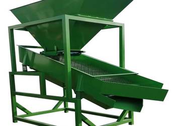 PRZESIEWACZ WIBRACYJNY 900W KOSZ + TAŚMA Prace Budowlane Wydobywcze Ziemne