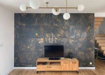 Fornir kamienny K Black Gold – kamień do nowoczesnych wnętrz / STONELAND