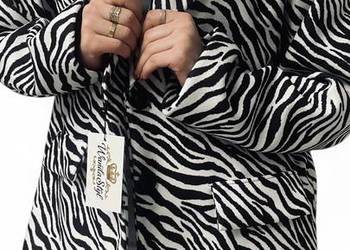 Super modna marynarka w print zebry! Cena 80zł! Rozmiar uni!