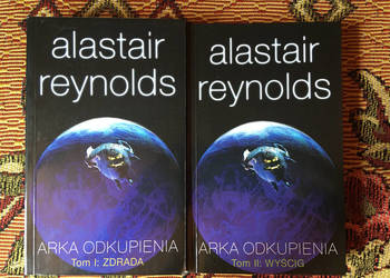 Alastair Reynolds Arka Odkupienia zestaw 2 tomy 2007 miękka sf