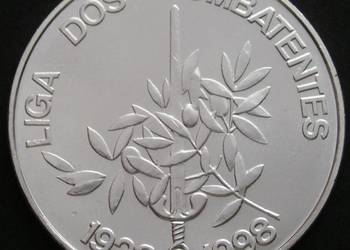 Portugalia 1000 escudos 1998 - SREBRO - stan 1/2