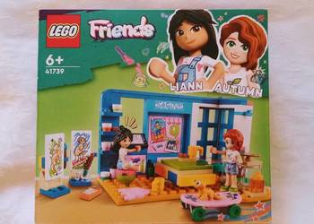LEGO Friends, Pokój Liann, pracownia artystyczna, 6+, 41739, klocki, ludzik