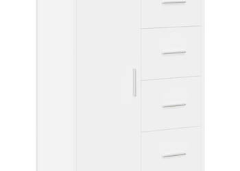 Szafka biała 60x31x84 cm materiał drewnopochodny WM-840506
