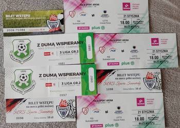 Kolekcjonerskie bilety siatkarsko-piłkarskie