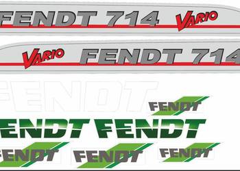 Naklejki  fendt 714 716 i inne vario mocne