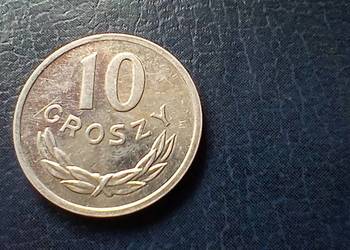 Stare monety 10 groszy 1981 PRL Polska piękna