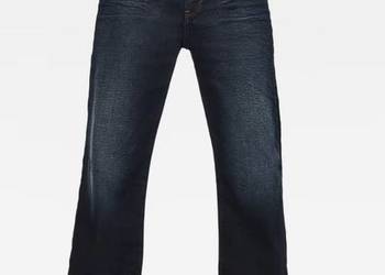 G-STAR RAW JEANSY SPODNIE DO KOSTEK Z SZEROKĄ NOGA