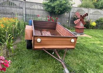 Przyczepka na RESORZE i ODBOJACH z dokumentami