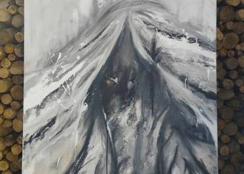 Obraz konia w abstrakcyjnym ujęciu