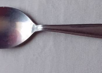 Łyżka stołowa ze stali nierdzewnej Gerlach. PRL.