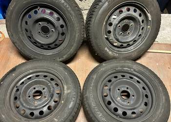 Felgi 5x114.3 + opony zimowe Yokohama BluEarth Winter V905 195/65/R15