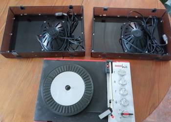 Gramofon UNITRA fonica dwa głośniki PRL