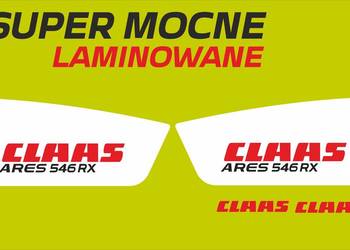 Naklejki Claas Ares 546RX SUPER MOCNE