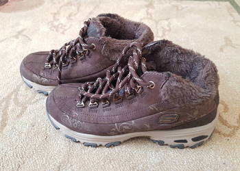 Buty dziecięce, zimowe, ocieplane Skechers, rozmiar 37, wkładka 23,5 cm