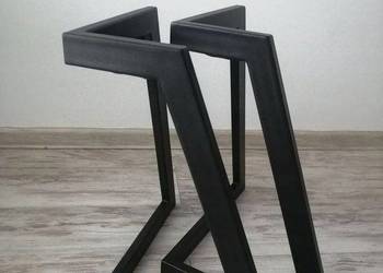 Nogi podstawa LOFT na wymiar stal mal. PROSZKOWO