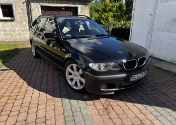 BMW E46 330d 3.0 diesel, manual, 2x m-pakiet, skóry