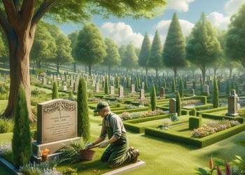 Uzupełnienie, dosypanie ziemi, Cmentarz Osobowicki, kamyków grys