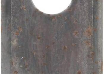 Nożyk kosiarki rotacyjnej lewy/prawy 93x50x4 mm owalny otwór 24.0x20.0 mm…