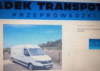 Transport przeprowadzki przewóz rzeczy