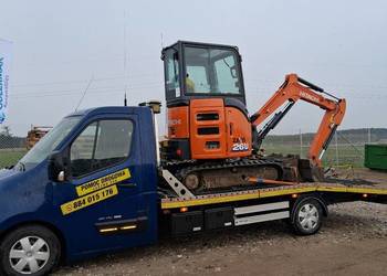 Usługi transportowe maszyny rolnicze budowlane itp.Laweta Góra