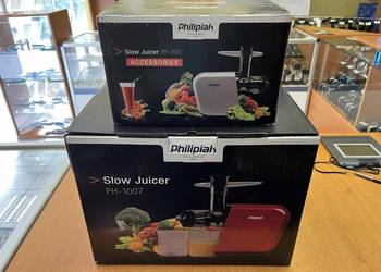 Philipiak PH-1007 – wyciskarka wolnoobrotowa + komplet akcesoriów