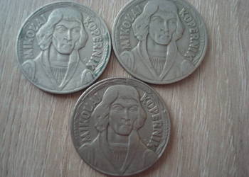 3x Mikołaj Kopernik 10 zl.