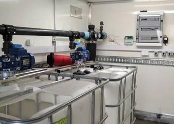 Mieszadło do mausera, fertygacja pompa nawozowa