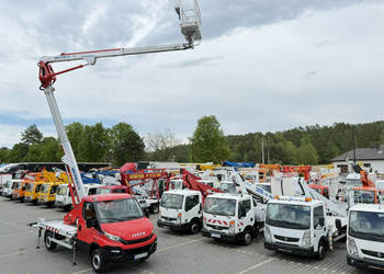 Iveco Daily 35S12 Podnośnik Koszowy Zwyżka MX170 17m UDT Mx 210 MZ Versali…